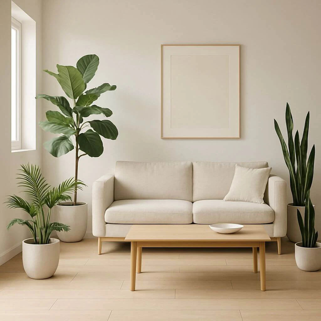 Decorando com plantas