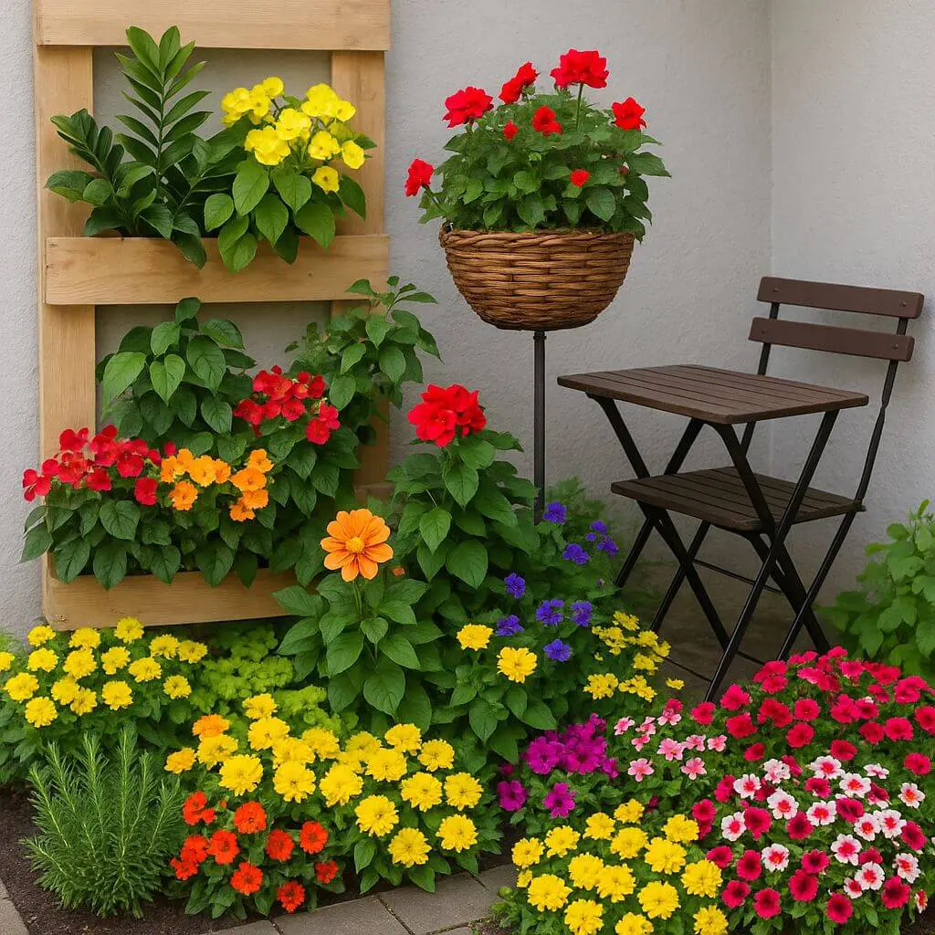 Ideias de jardins compactos