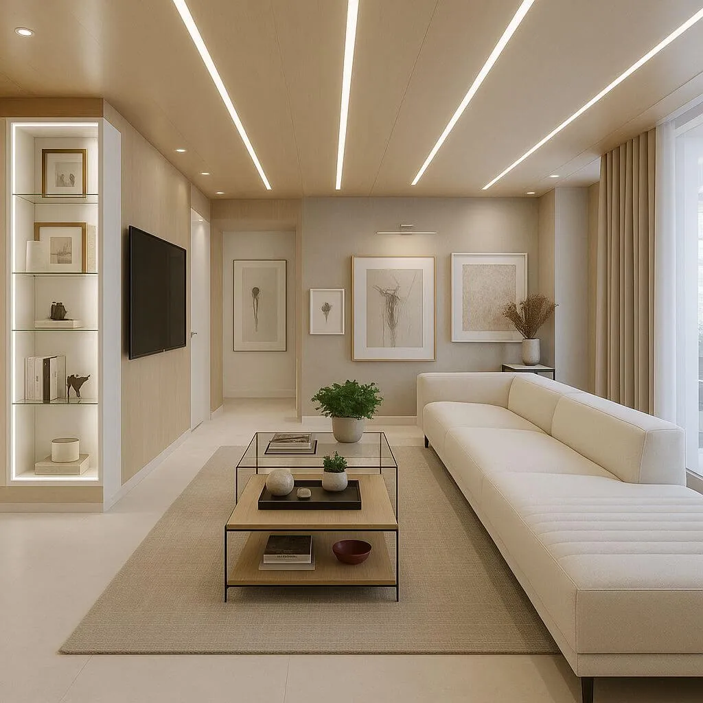 Iluminação sala