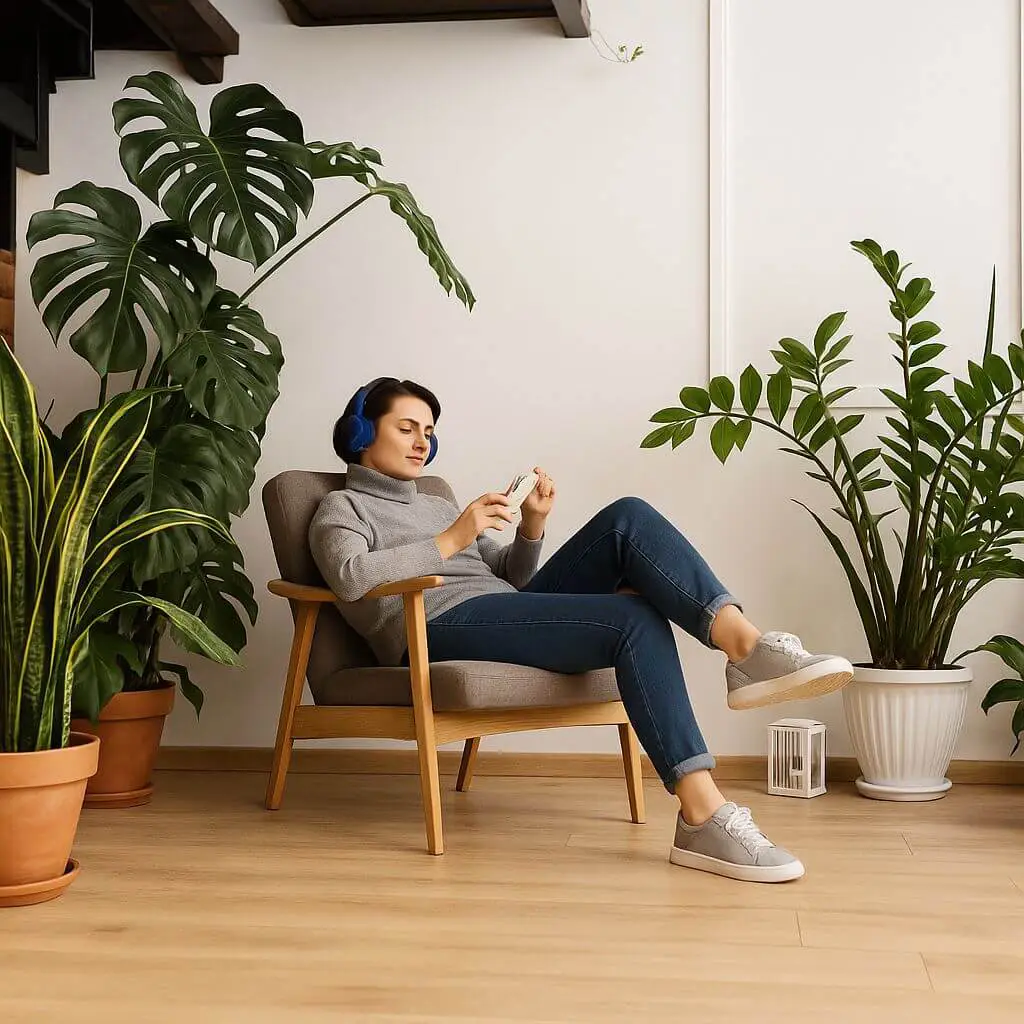 Plantas ideais para sala