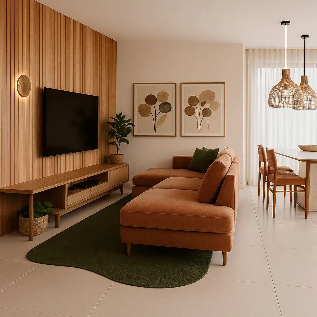 Sala planejada moderna
