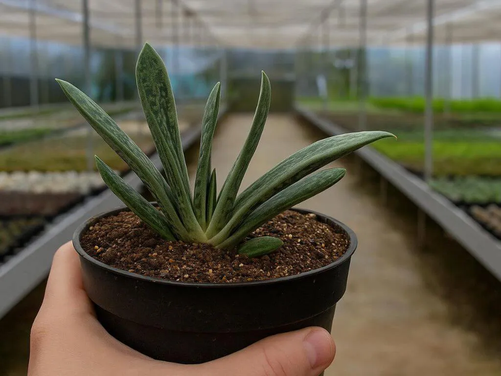 Suculenta de sombra gasteria