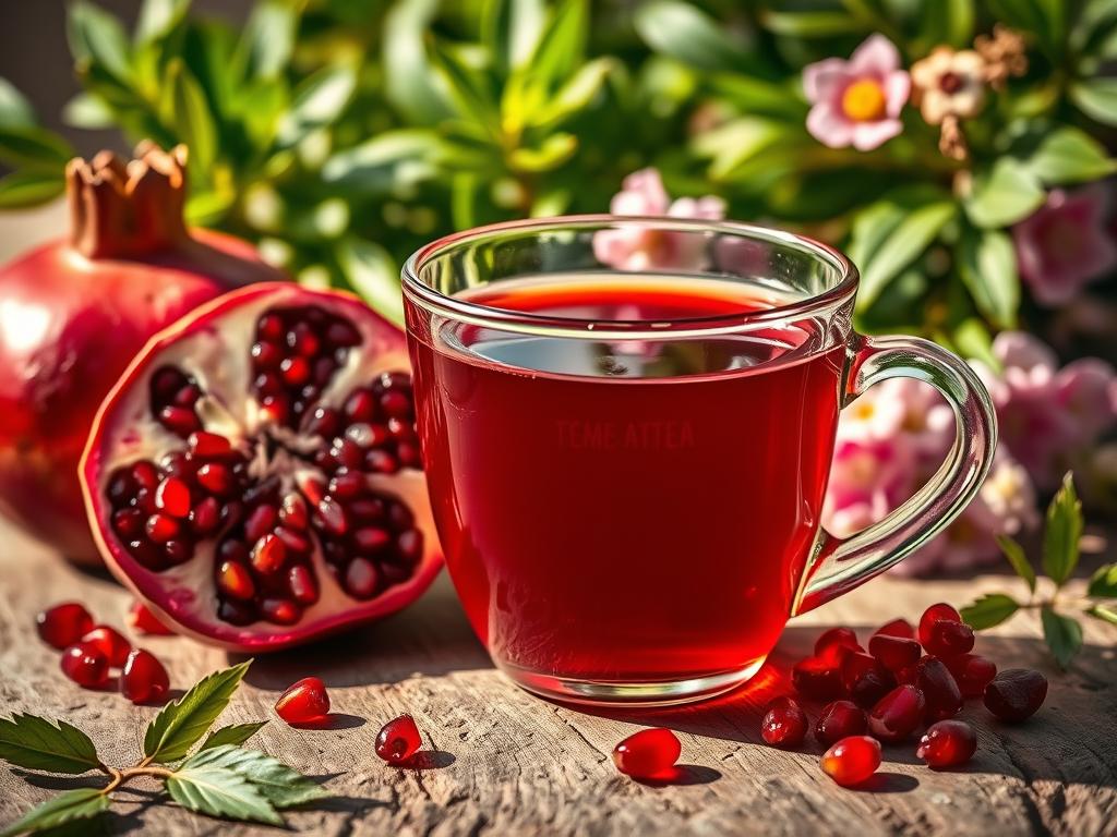 chá de romã para saúde digestiva chá de romã para saúde digestiva