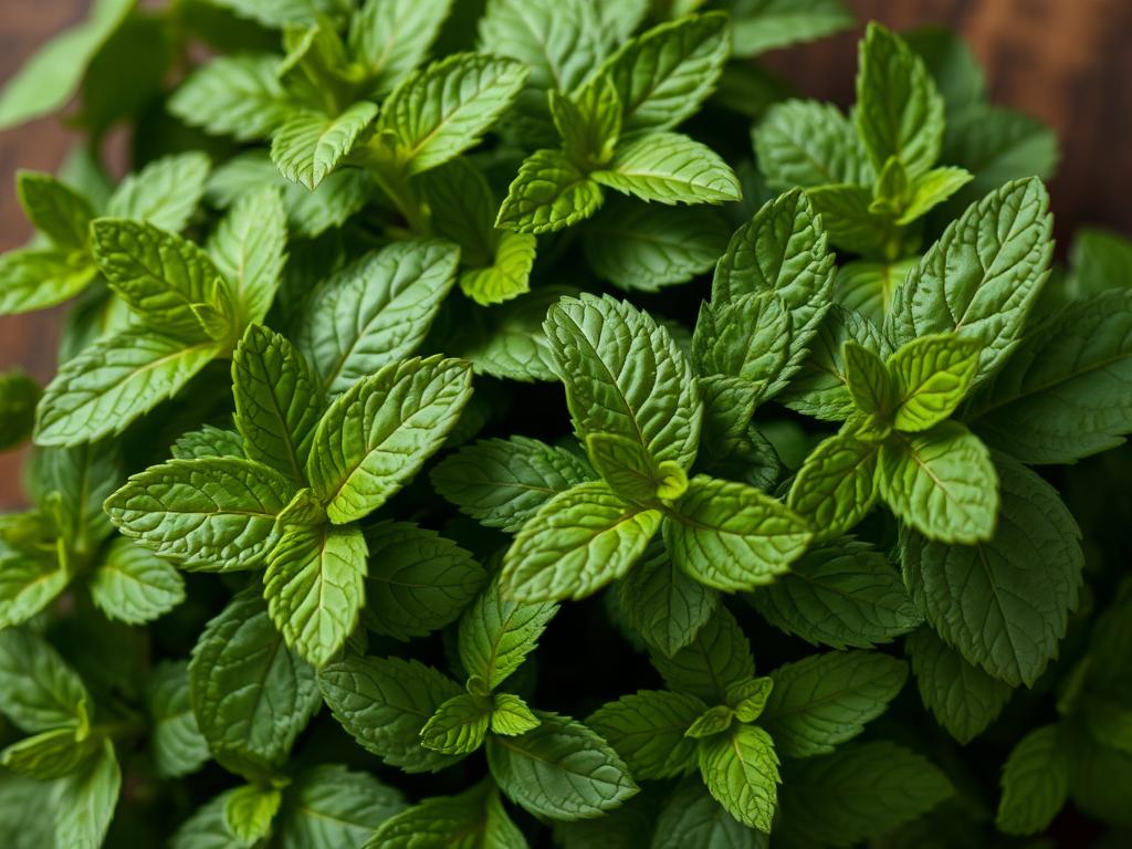 composição nutricional da hortelã