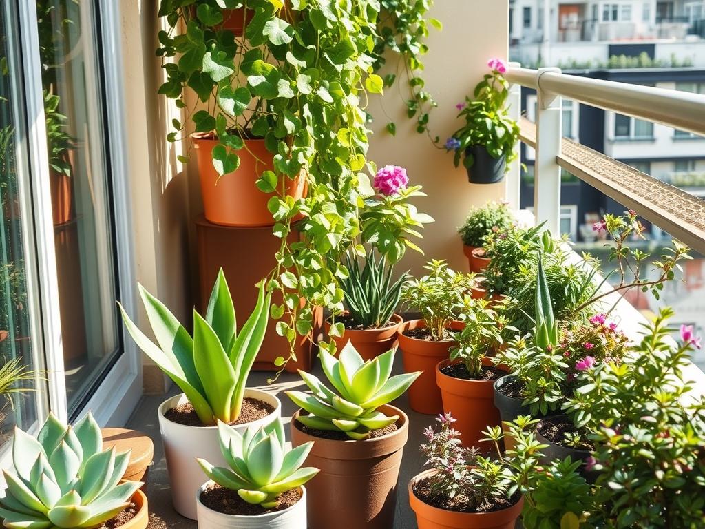 plantas simples de cuidar para varanda Varanda cheia de vida
