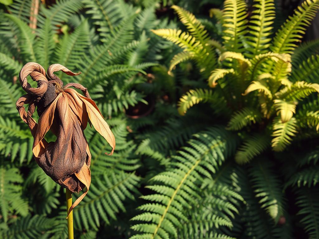 problemas com samambaia problemas com a planta