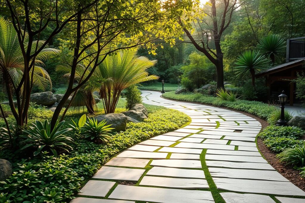 caminhos de pedras no jardim caminhos de pedras no jardim