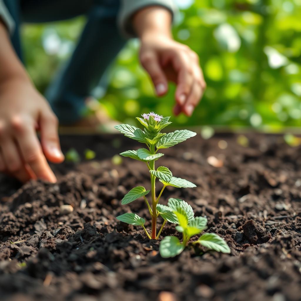como plantar hortelã como plantar hortelã