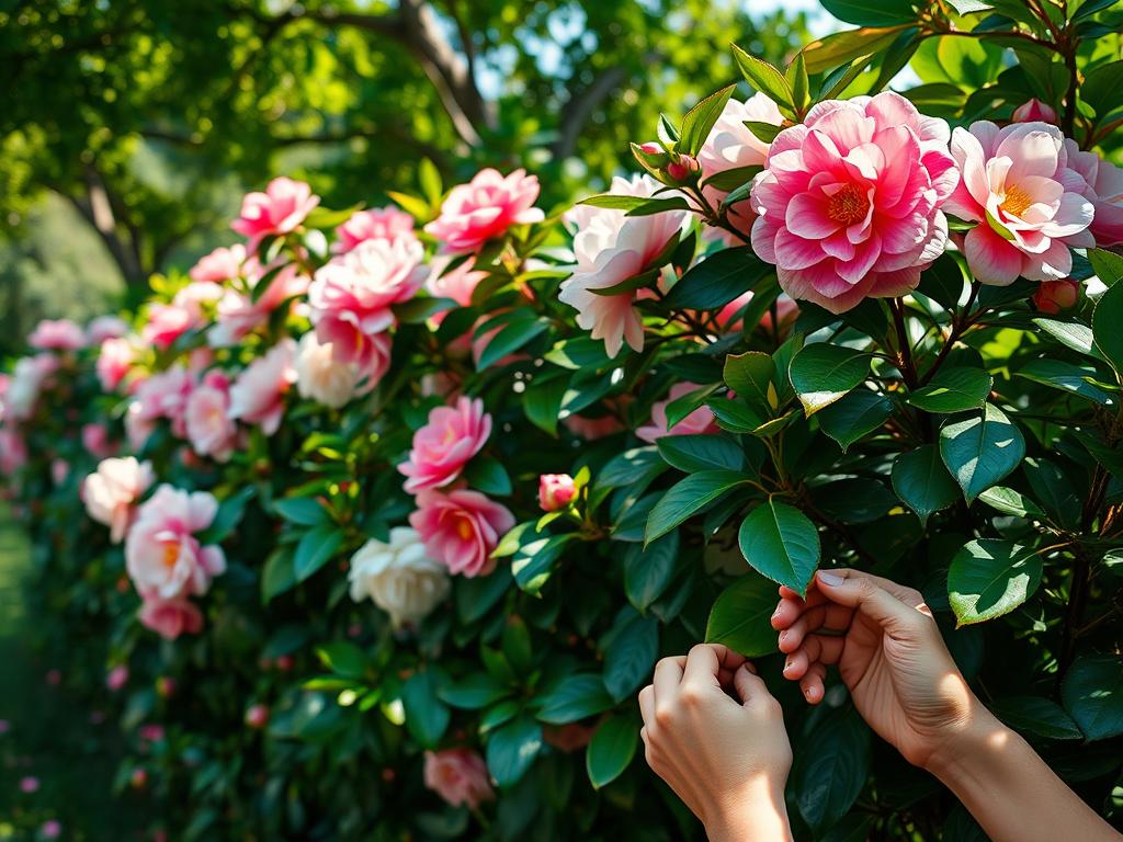 cuidados com camélias cuidados com a planta