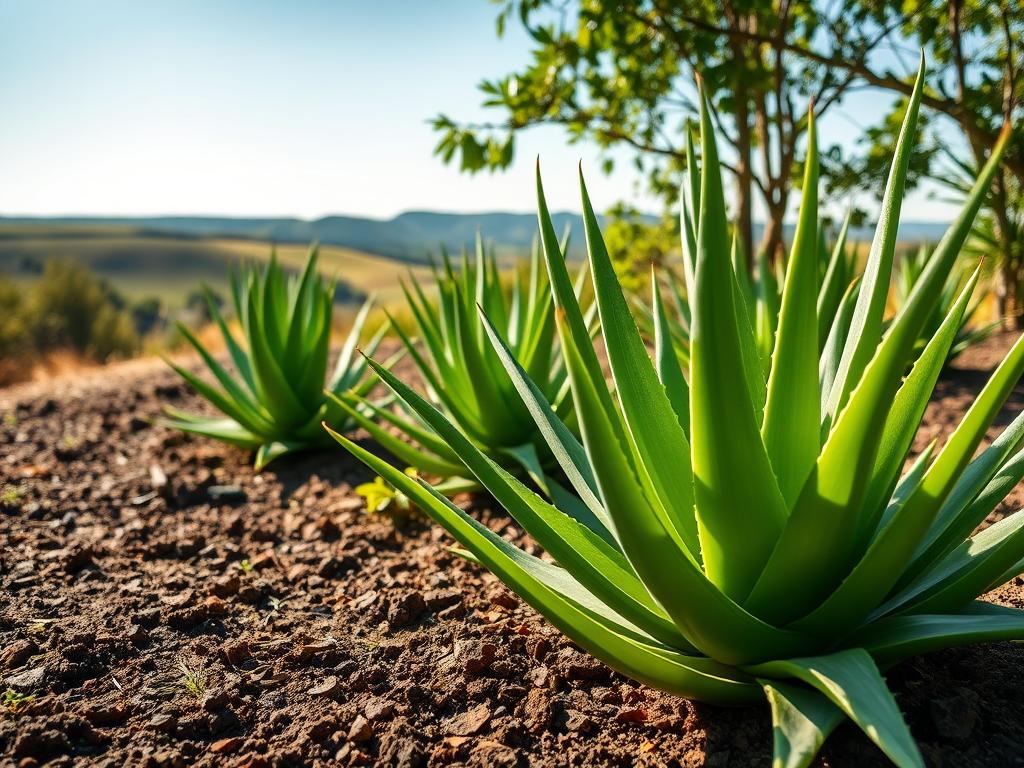 melhor solo para aloe vera melhor solo para aloe vera