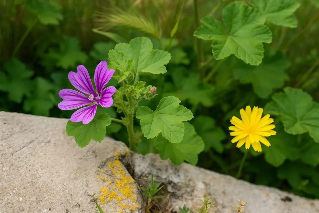 planta com flores